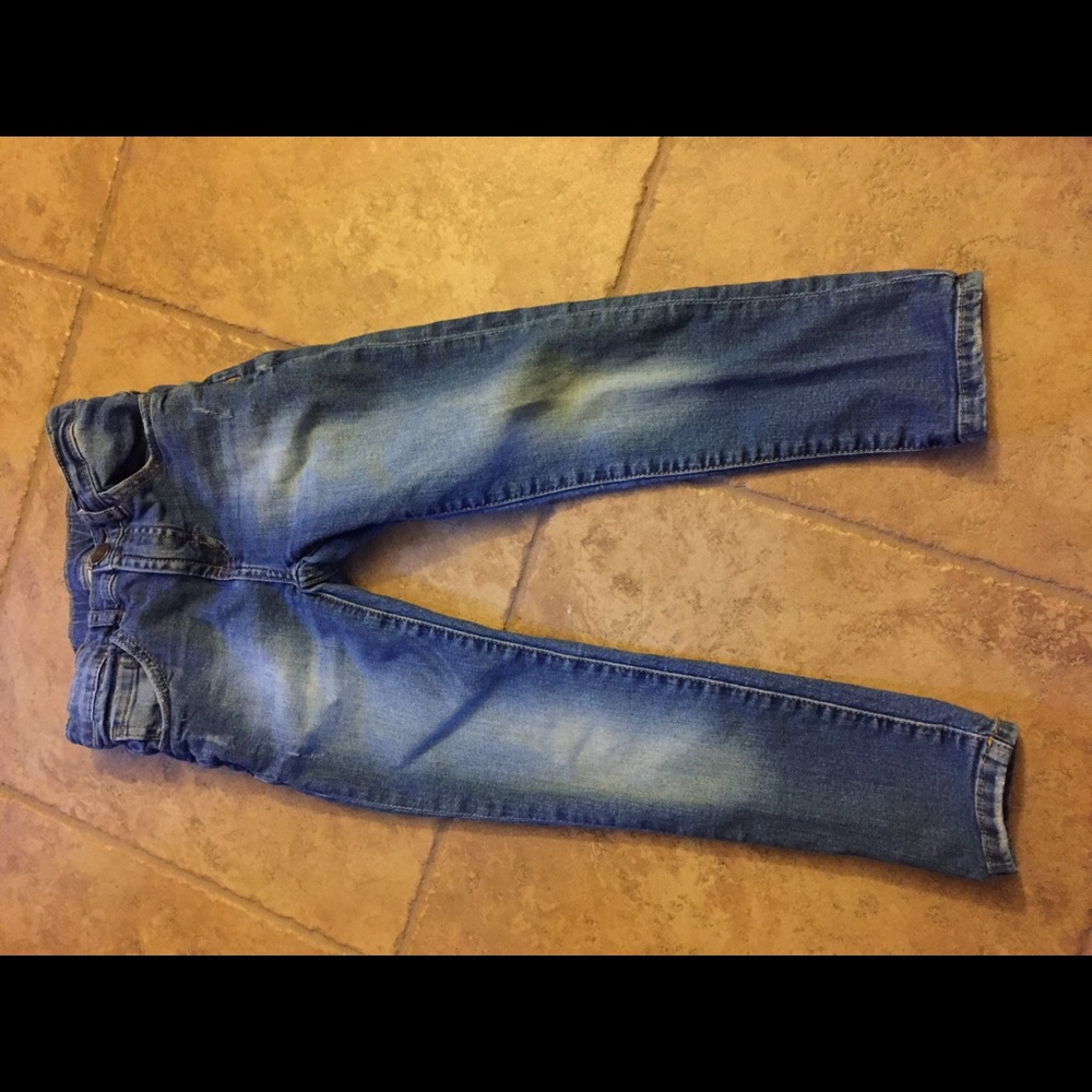Zara boys skinny denim jeans size 7 EUC